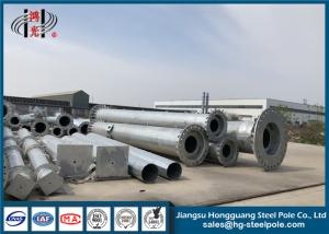 China 13.8KV Philippines Galvanized Electrical Power Steel Tubular Pole Steel Transmission Poles wholesale