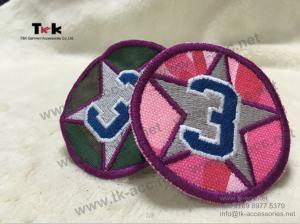 China Adhesive Custom Embroidered Patches German Embroidered Uniform Patches OEM / ODM wholesale