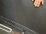 15mm Waterproof PE Grass Door Mat Artificial Plastic Grass Carpet Blue Color