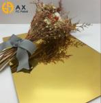 A4 1mm Rose Gold 1.2g/Cm3 Plastic Acrylic Sheet