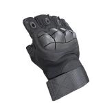Half Finger Glove Anti-slip for Sport Hand Protection Puncture Resistant PU