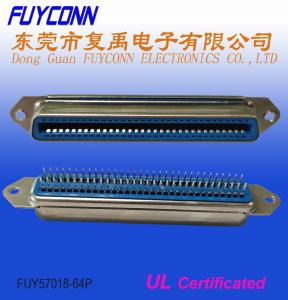 China PCB Board PCB Straight Female Centronics 64 Pin Connector DIP Type wholesale
