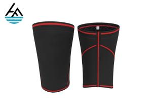 China 7mm Compression Elastic Neoprene Knee Sleeve For Weightlifting Train wholesale