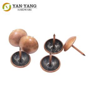 China Good Quality Upholstery Round Decorative Nails For Chair Sofa wholesale