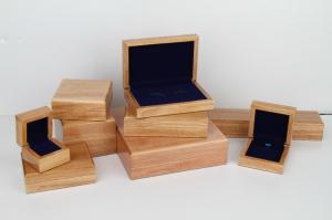 China wood jewelry packaging boxes wholesale