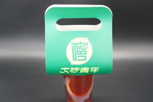 China Custom Print Disposable Cardboard Kraft Single Cup 2 Cups Take Away Drink Coffee Paper Cup Carrier Holders wholesale