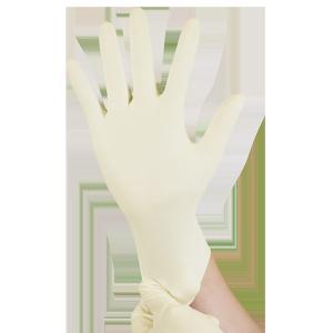 China Sterile Disposable Medical Latex Gloves Single Using Powder Free EN455 wholesale