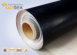 China High Temperature Thermocovers Ptfe Coated Glass Fabric 1 Side 17OZ Fire Barrier wholesale