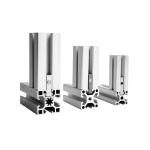Framing System Aluminium T Bar Profile With Accessories Fasteners 5800mm