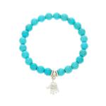Bohemian Turquoise Beaded Bracelet Ethnic Cross Starfish Turtle Bracelet