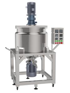 China Temperature Controlled Vacuum Emulsifying Mixer Machine Customized wholesale