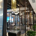 Hairline Black Stainless Steel Room Dividers For Office/Room/Interior Decoration