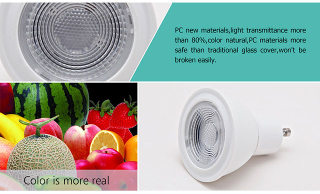 GU10 high bright 7W LED spot light wholesale