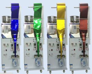China Food Coffee Bean Grain Automatic Weighing Packaging Machine Powder Bag Three Side Seal Filling Machine With Date Printer wholesale