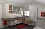 Hotel Wall Mounted Home Smart Aluminum Bathroom Mirror Cabinets With Led Light