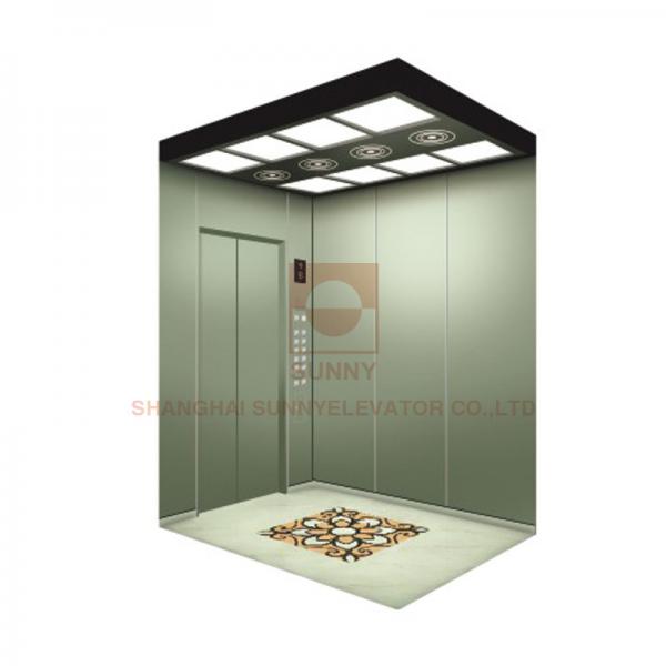 Quality Skirting Hairlines Deep Car Elevator Cabin Decoration Design For Special Lift for sale