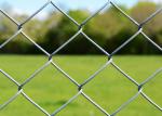 Twist Edge 2.5mm Steel Chain Link Fencing With Hot Dipped Galvanized