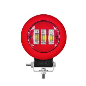 China 4.3 inch Round LED work light 30W with Red, Black cover color with Flood /Spot beam for Off road vehicle wholesale