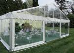 Romantic Transparent Tent Wedding , Party Canopy Tent Unit Combined Structure