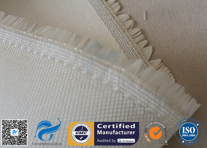 800℃ Fire Resistant 0.7mm High Silica Glass Fiber Cloth Satin 8HS Weave