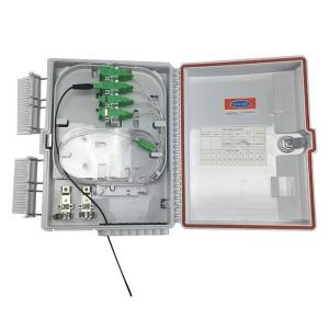 China FC / SC / LC Adapter Fiber Optic Terminal Box FTTH 24 Core IP68 wholesale