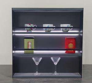 China Custom Modern Kitchen Modular Open Shelf Unit For Home Kitchen Furniture wholesale