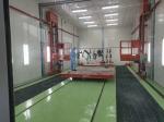 Hydraulic Spring-type Paint Booth Man Lift , Spray Painting Line Lifts For