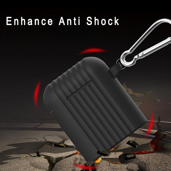 Mini Trunk Airpods Case Cute 3D Soft Silicone Protective Creative Stand Cover