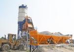 Compact Mini Concrete Batch Plant , 50m3/H Stationary Portable Batching Plant