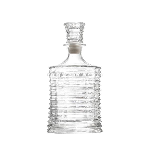 Super Flint Glass Bottle for Custom Size Vodka Packaging Solution