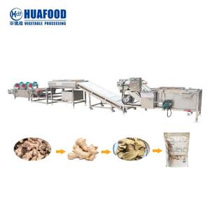 China Automatic Potato Washing And Peeling Machine Fresh Vegetable Washing Machinery 304 Stainless Steel Clean wholesale