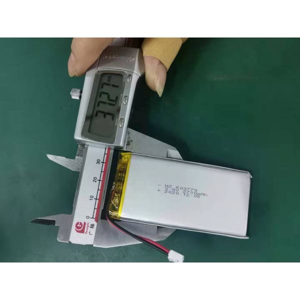 603779 2700mAh High Capacity Lithium Polymer Battery With Customization Samples And PCB Protection