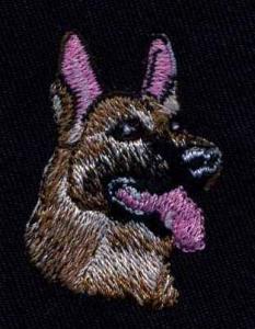 China Custom Embroidery Digitizing for your pets dog design for LOGO on Sweatshirts wholesale