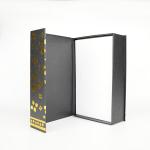 Rigid Cardboard Gift Packing Boxes Glod Hot Stamping Foil Magnetic Lid