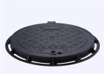 Outdoor Composite Manhole Covers Single Seal Anti Corrosion EN124 D400