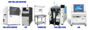 China CNSMT SMT FULL Line Machine HIGH SPEED CPU Car driver solution 40000cph india cheap price wholesale