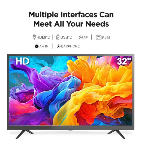 Normal 24 Inch Flat Screen Led Tv Accept Custom Android Tv Television Smart Tv 32 40 43 50 led tv