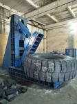 2000mm Waste Tyre Recycling Plant Waste Radil Tire Cutter Used Tire Cutting