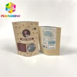 Self Standing Smell Proof Rice Packaging Bags Aluminum Foil Craft Paper