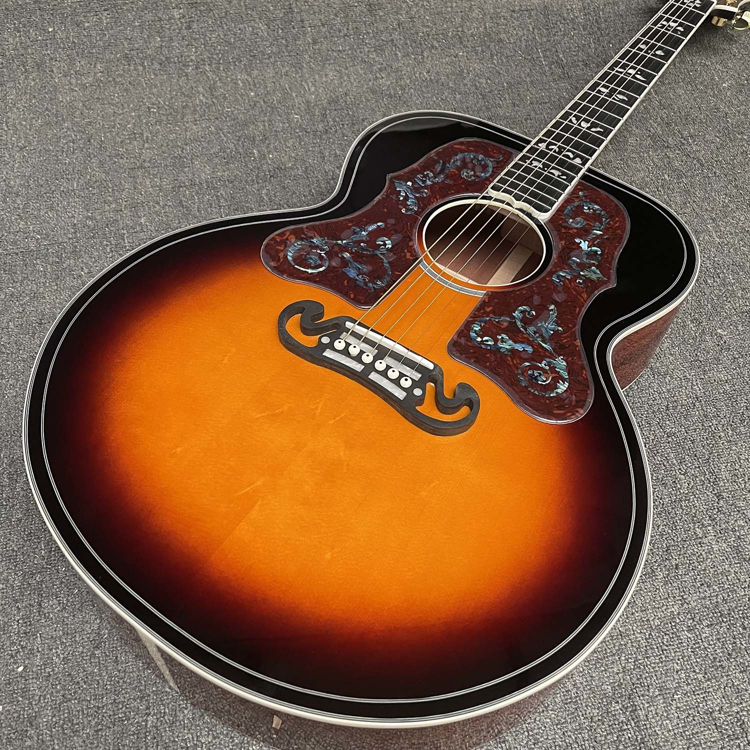 Custom Acoustic Guitar 43 inches SJ200 Custom 2015 Sj200 Bob Dylan Collector Edition Classic Acoustic Guitar Cocobolo Ba