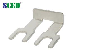 China 20A Electrical Components 10.3mm Center Space Brass Quick Contact Metal Terminal wholesale