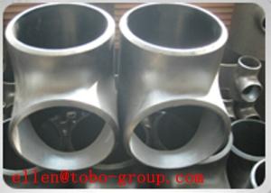 China TOBO STEEL Group TEE ASME B16.9 BEVELED END SCH 10S SS SUPER DUPLEX ASTM A815 GRADE UNS S32750/ UNS S32760 wholesale