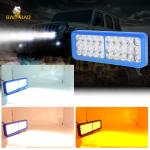 30 Bead Plastic White Yellow Flash Available Bike Fog Light For CG125
