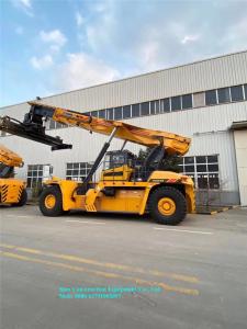 China Port Cargo Handling Equipment 45 Ton Container Reach Stacker Lifting Height 15100mm wholesale