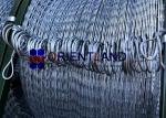 Concertina Razor Wire Fence For Rapid Deployment System 2.5mm Diameter Triple