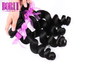 China Mink Indian Human Hair Extensions Loose Wave Thick Ends Dyed Bleached Soft wholesale