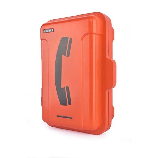 Industrial VoIP Phone with IP68 Protection Grade Dc12V Adapter External Optional