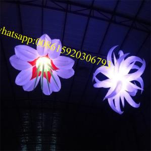 China led flower , flower outdoor led lights , led flower, led balloon , inflatable flower, inflatable flower decoration wholesale