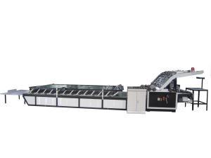 China Computer Semi Automatic Flute Laminating Machine , Semi Automatic Flute Laminator Board To Corrugated Board wholesale