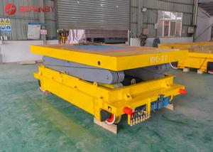 China 20 Ton Scissor Lift Sliding Line Rail Transfer Trolley wholesale